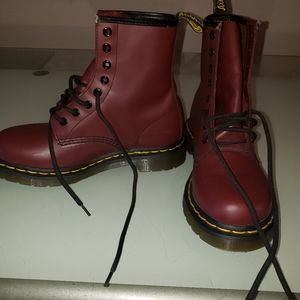 New Doc Marten #11821  8 eyelet, Oxblood color
